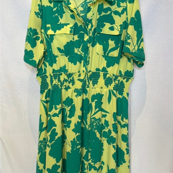 halogen atlantic pacific floral dress - Picture 3 of 4